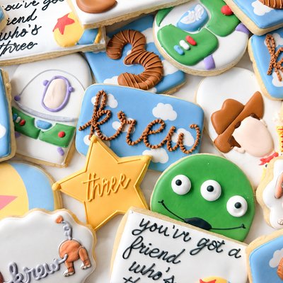 Toy Story Birthday Cookies