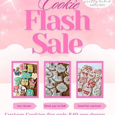 $40 Cookie Flash sale 