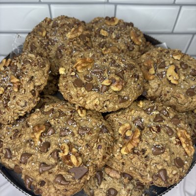 Pecan & Walnut Chocolate Chip W/ Sea Salt