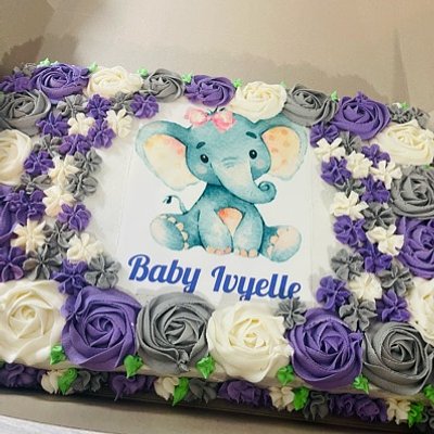 1/2 Sheet Cake (feeds 40)