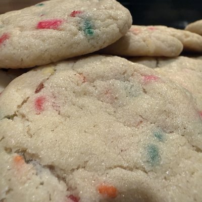 Sugar Cookies (with or without sprinkles)