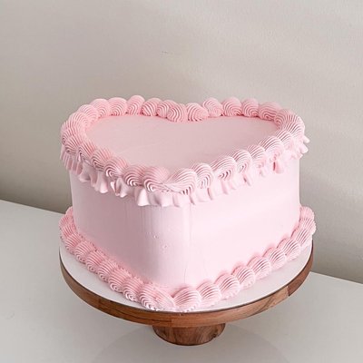 8 Inch Heart (Single Tier)