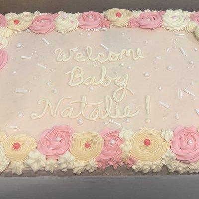 Half Sheet Cake