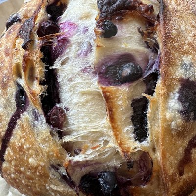 Blueberry & Cheddar bule (round) 