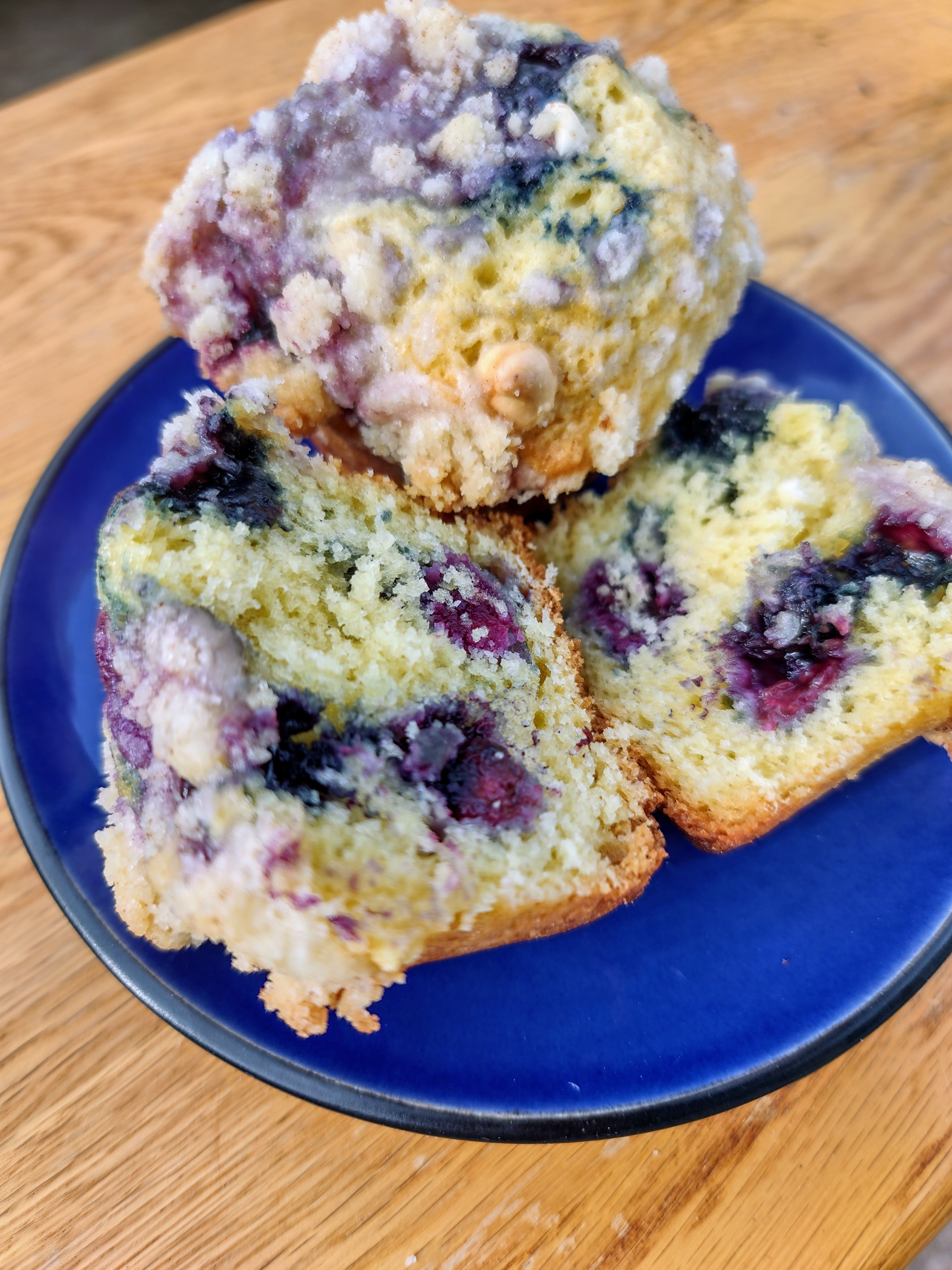Sourdough Blueberry Muffins 6-count