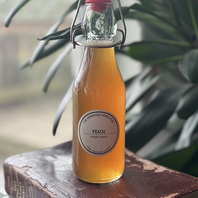 Peach Simple Syrup