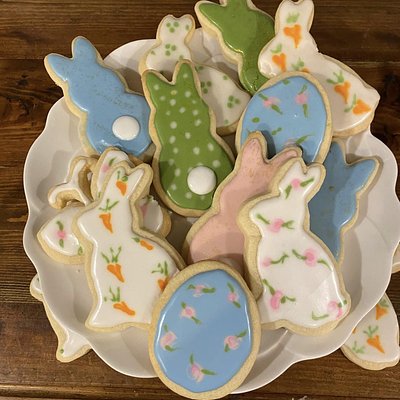 Floral Bunny Set 