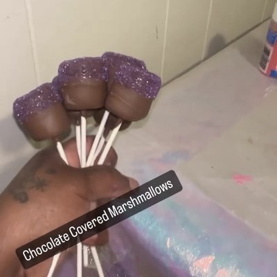 Chocolate  Jumbo marshmallow 