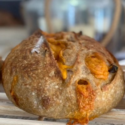 Jalapeno Cheddar Sourdough Loaf