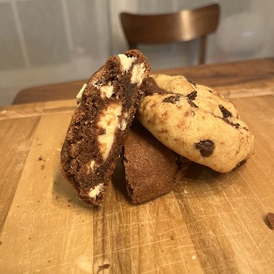 Large Red Velvet Cookie With Filling