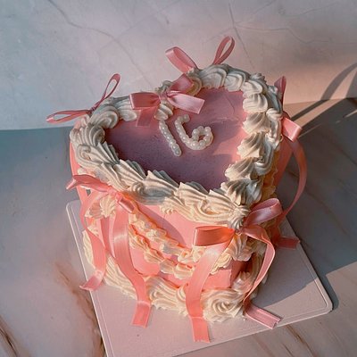 MINI HEART CAKE