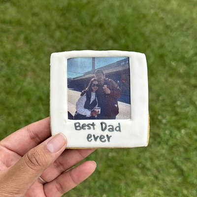 Polaroid Sugar Cookie