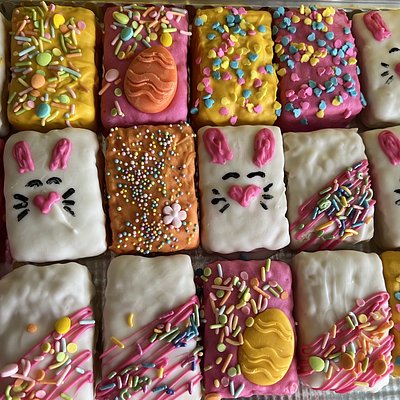 Custom rice Krispy Treats 