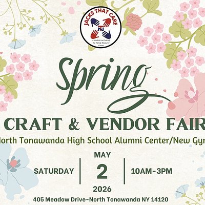 May 2nd: NTHS Spring Craft & Vendor Fair 