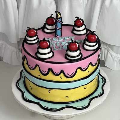 Cartoon Cake 
