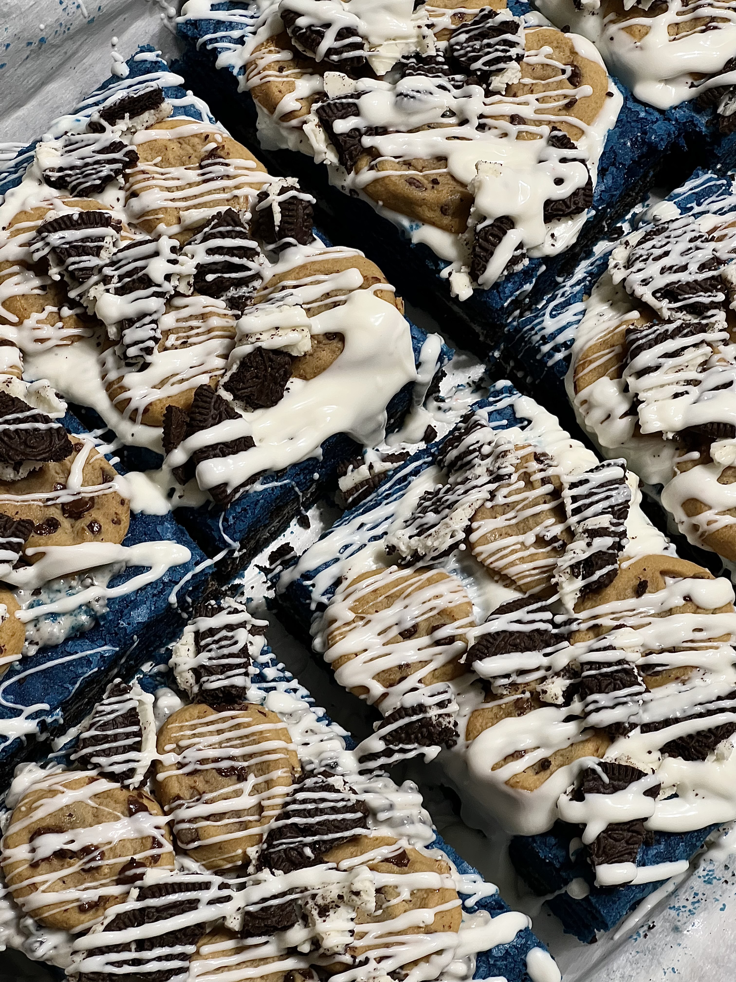 Cookie Monster Brownie