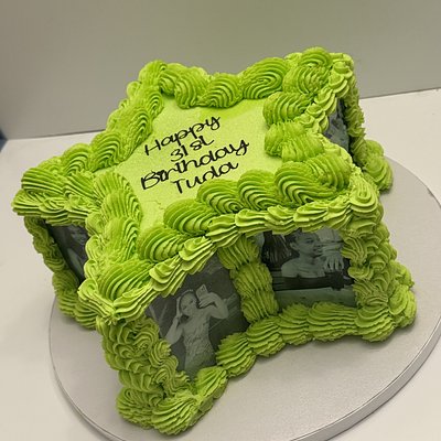 10 Inch Star Cake