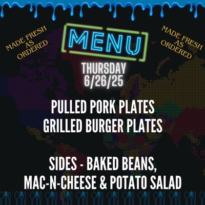 Pulled Pork Plate 6/26/25