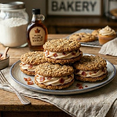 Maple Oatmeal Cream Pie 