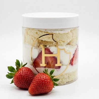 Strawberry Shortcake in A Jar