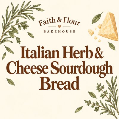 Italian Herb & Cheese sourdough 