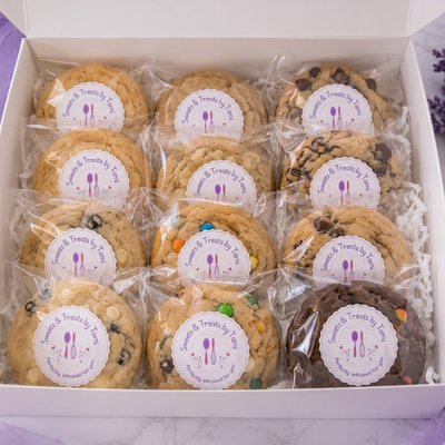 Care package cookie box