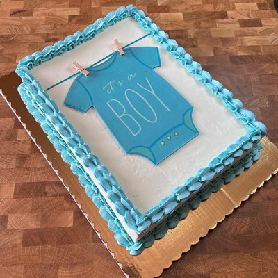 1/2 Sheet Cake 