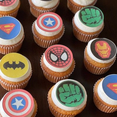 Edible Image Cupcakes 