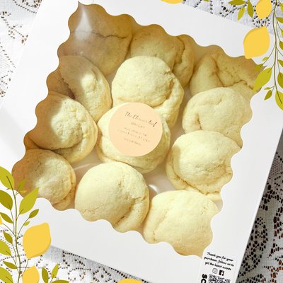 Sourdough Discard Lemon Cookies ( 6 count) 