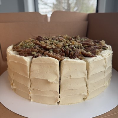Brown Butter Pumpkin Spice Cake
