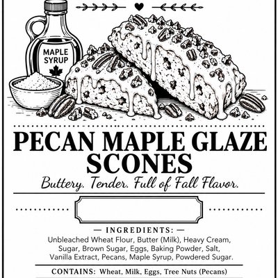 2ct Pecan Maple Scone