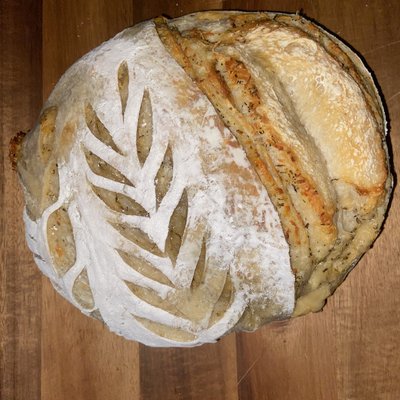 Italian Herbs & Cheese Sourdough 