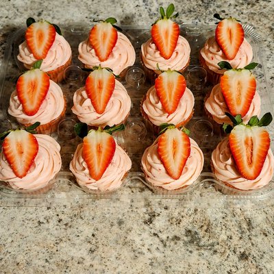 Strawberry Cupcakes 
