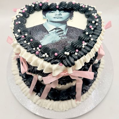 6 Inch Heart Cake
