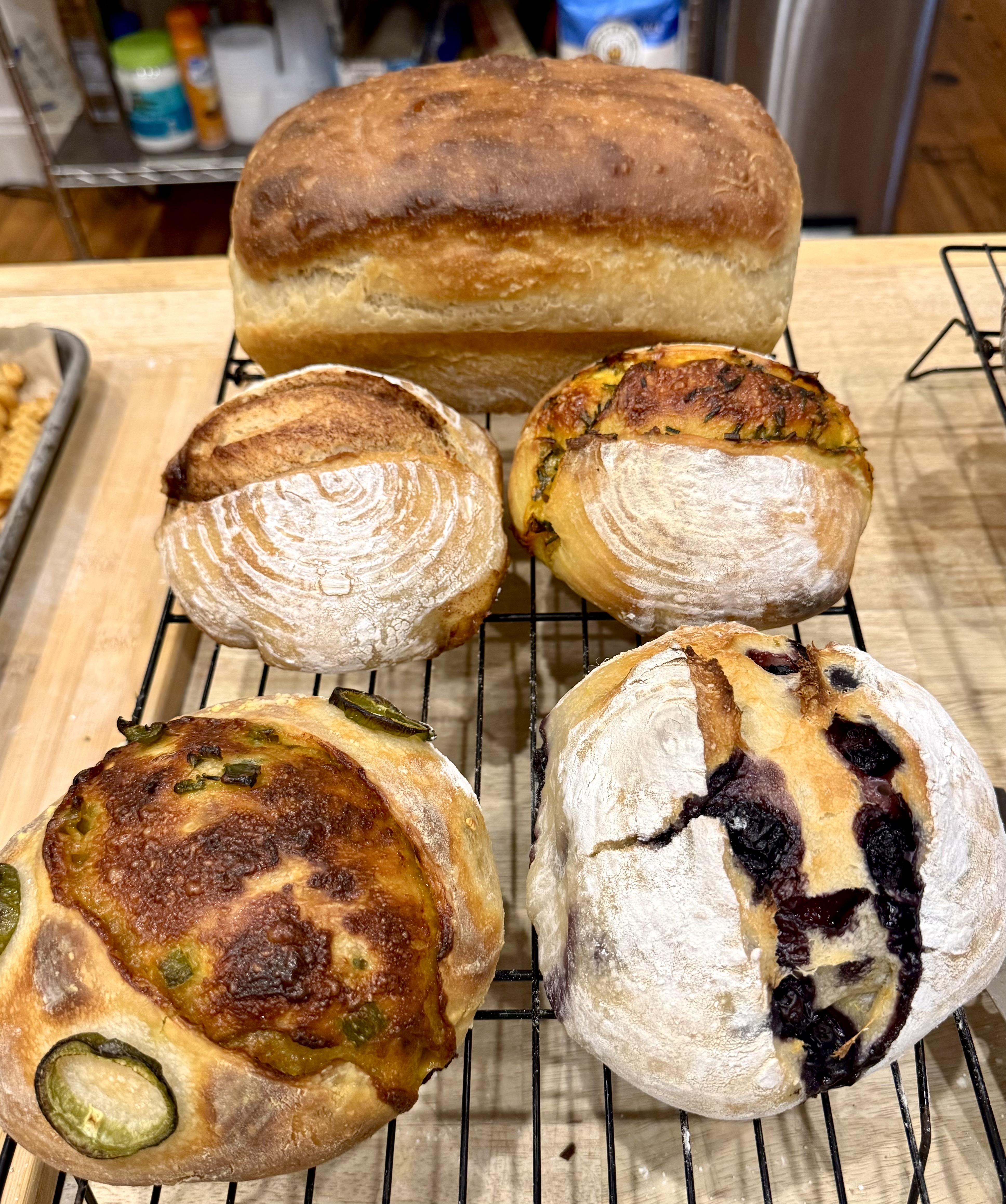 Parmesan Pesto Sourdough 
