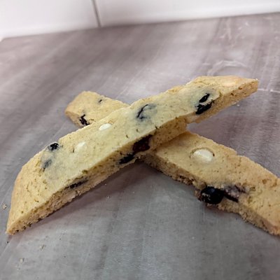 White Chocolate Cranberry Biscotti