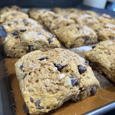 Chocolate Chip Scones