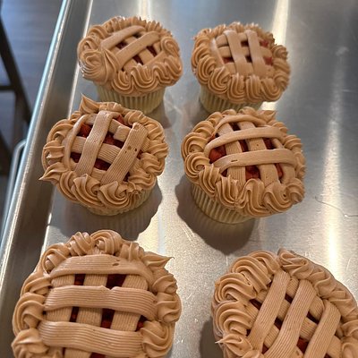 Apple Pie Cupcakes 