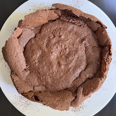 Sunken Flourless Chocolate Torte (GF)