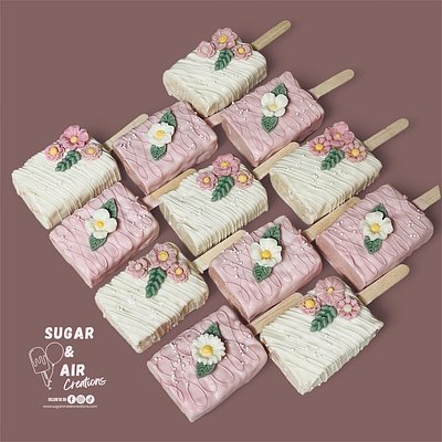 Dipped Rice Krispie Treats