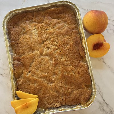 Peach cobbler 
