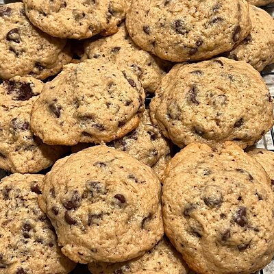 6 Chocolate Chip Cookies Organic Sourdough 
