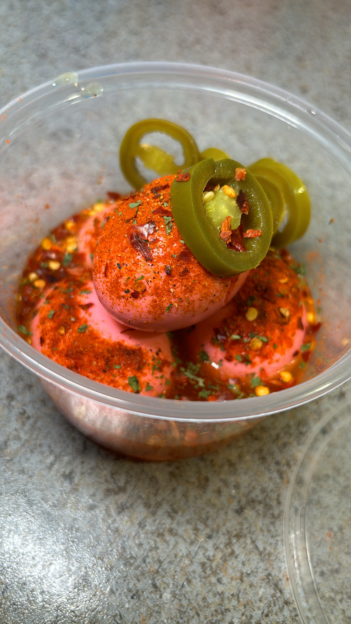 Spicy Egg Bowl
