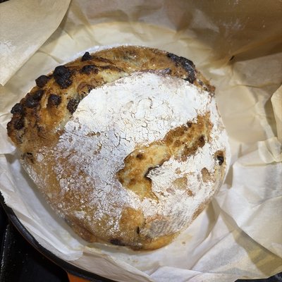 “The Holy Chip” Chocolate Chip Cookie Dough Loaf 