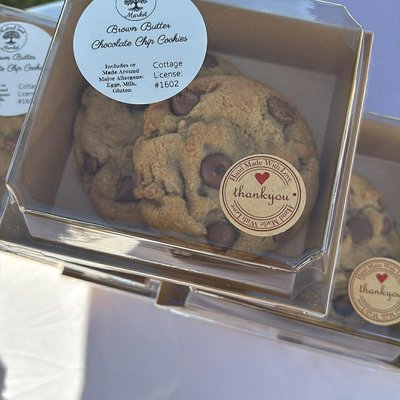 Chocolate Chip Cookies (box of 2)