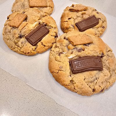  Jumbo Size Smores Cookies Cookies 