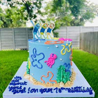 6 Inch Circle Cake (tall)