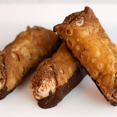 Cannolis Italian Cookies Tiramisu Flavors Box of 6  
