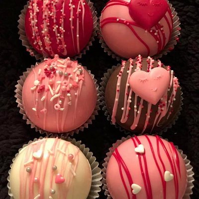 Valentine’s Day Cocoa bomb 6 Pack