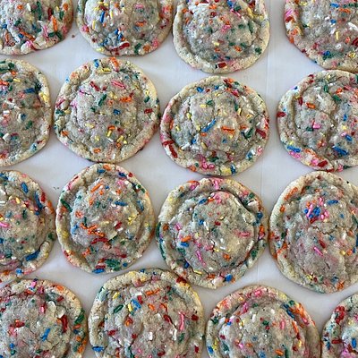 Confetti cookies 